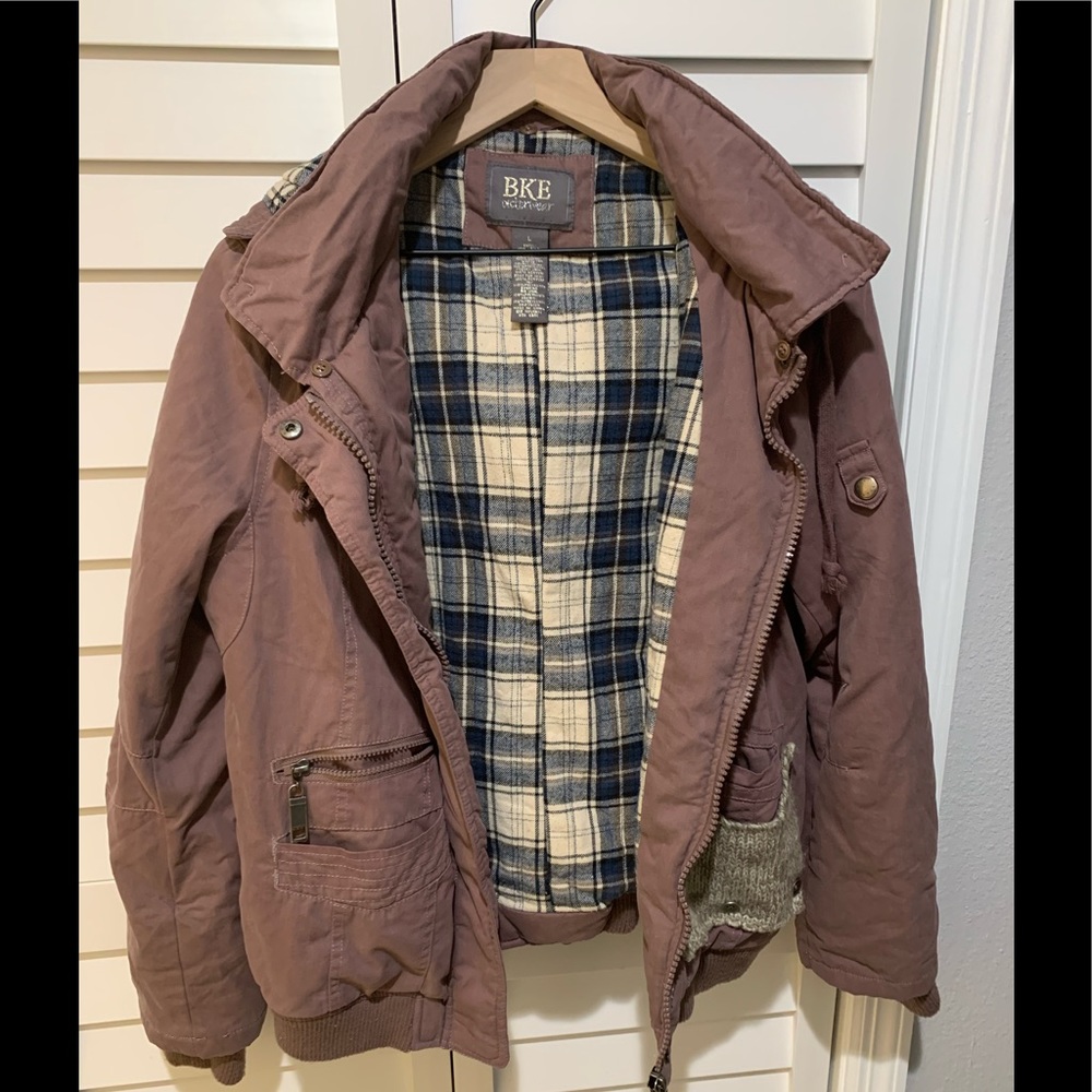 BKE Outerwear hooded jacket - LG